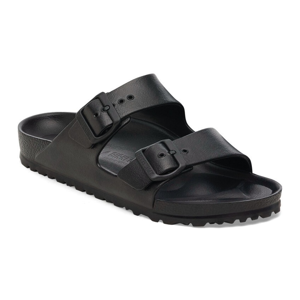 Black Rubber Birkenstocks Size 40 (8)